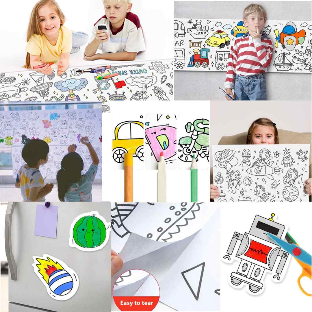 子供用の描画ロール:限りない創造性を解放しよう!