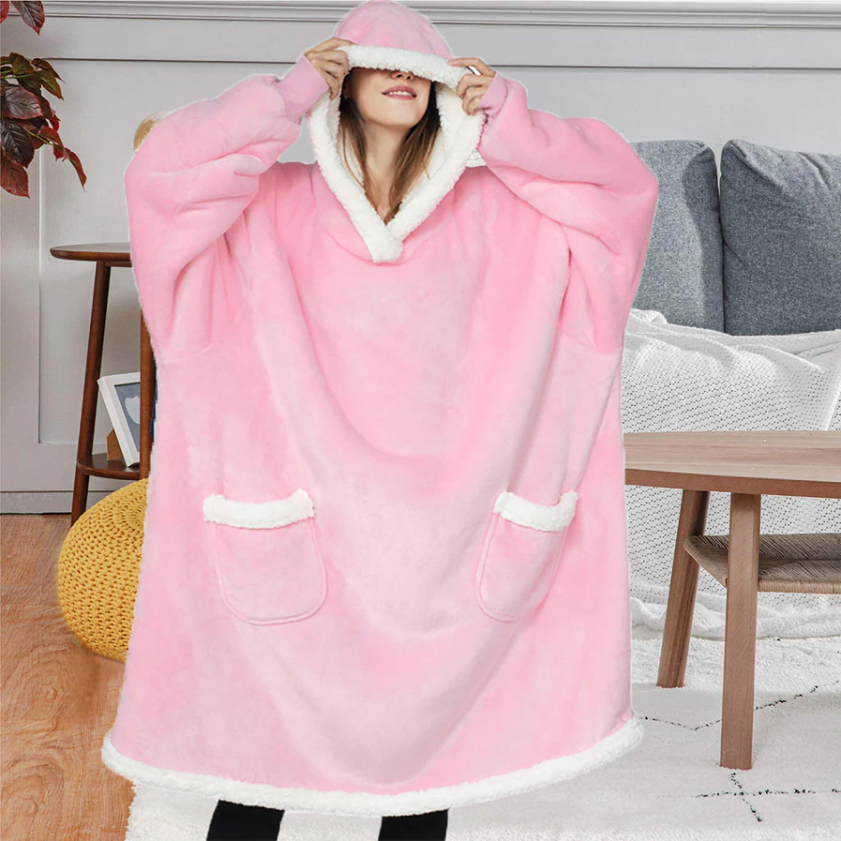 Pullover gigante a quadri ultra confortevole per un totale relax