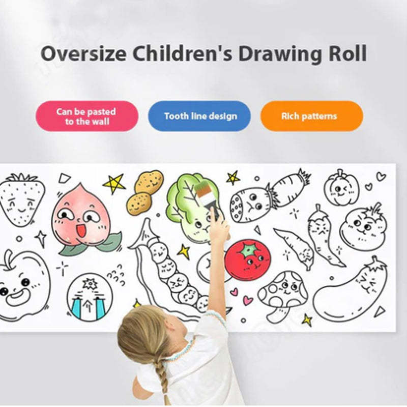 子供用の描画ロール:限りない創造性を解放しよう!